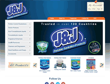 Tablet Screenshot of jjchem.com